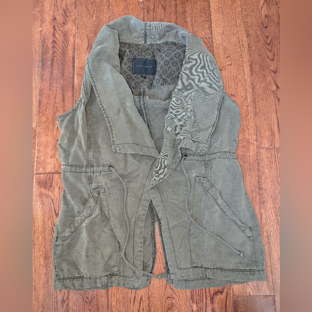 VGUC Ladies Sanctuary Vest Outdoorsy Olive Green Size Small